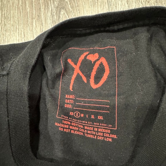 The Weeknd Starboy Men's Small Legend of the Fall 2017 World Tour Concert TShirt - Picture 4 of 10